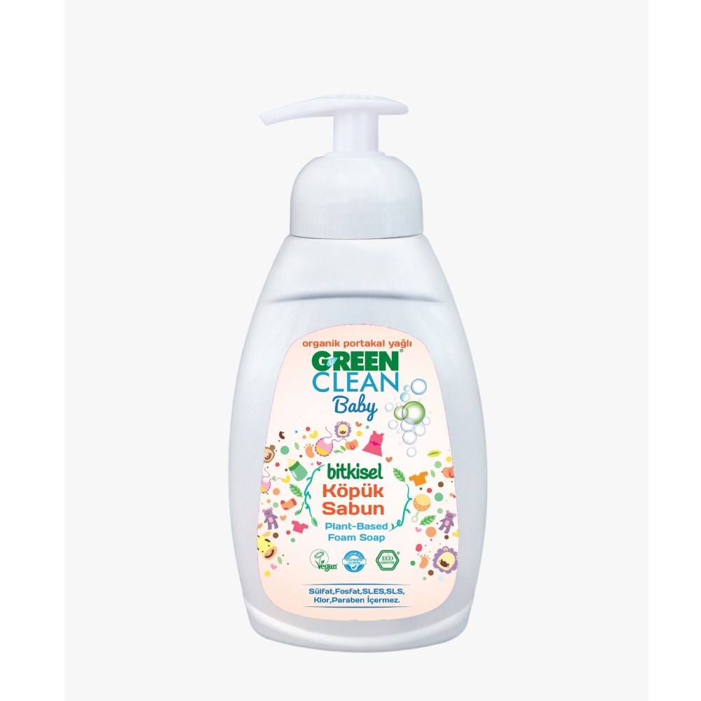 U Green Clean Bebek Köpük Sabun 450 ml 