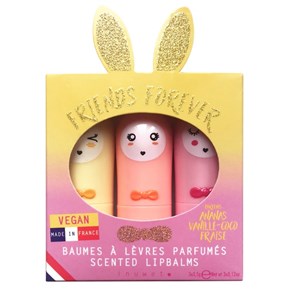 Inuwet Dudak Koruyucu Lip Balm California Glitter 3'lü Set