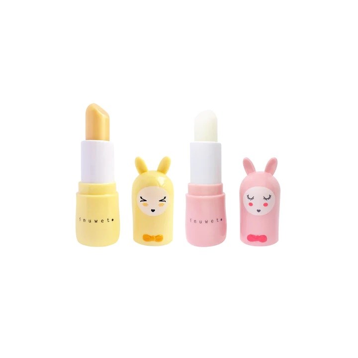 Inuwet Dudak Koruyucu Lip Balm Houx Ananas Fraise 2'li Set 