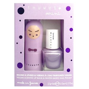 Inuwet Purple Lip Balm ve Oje 2'li Set
