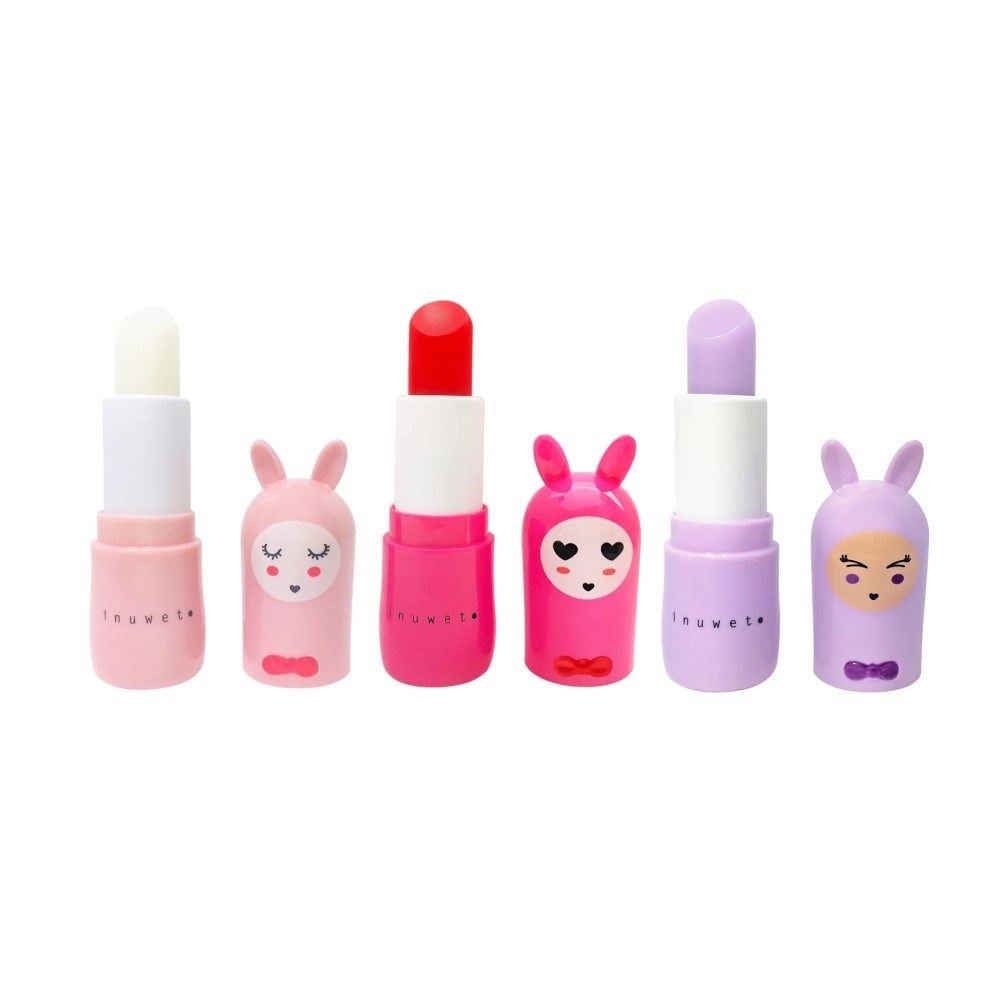 Inuwet Dudak Koruyucu Lip Balm Coffret Glitte 3'lü Set 