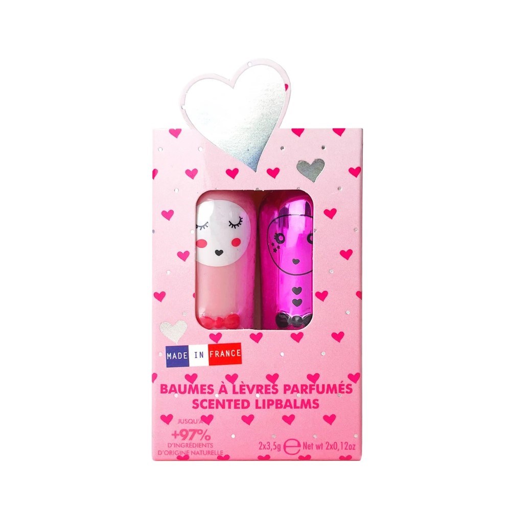 Inuwet Dudak Koruyucu Lip Balm Amour Gift 2'li Set 