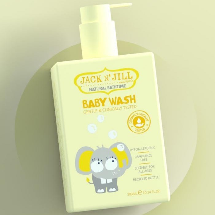 Jack N´ Jill Bebek İçin Doğal Vücut ve Saç Şampuanı 300 ml Orjinal