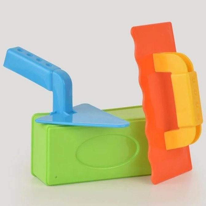 Let's Be Child Spatula ve Tuğla Kum Kalıbı 