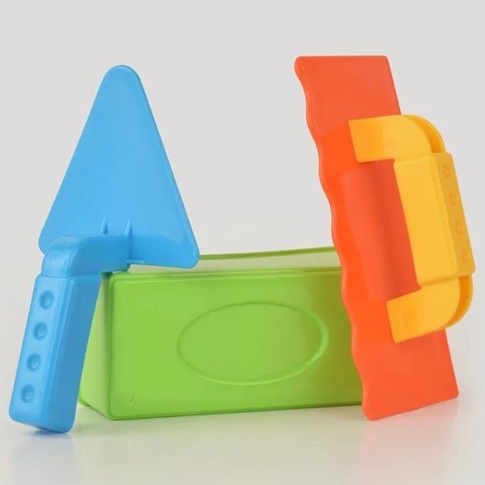 Let's Be Child Spatula ve Tuğla Kum Kalıbı 