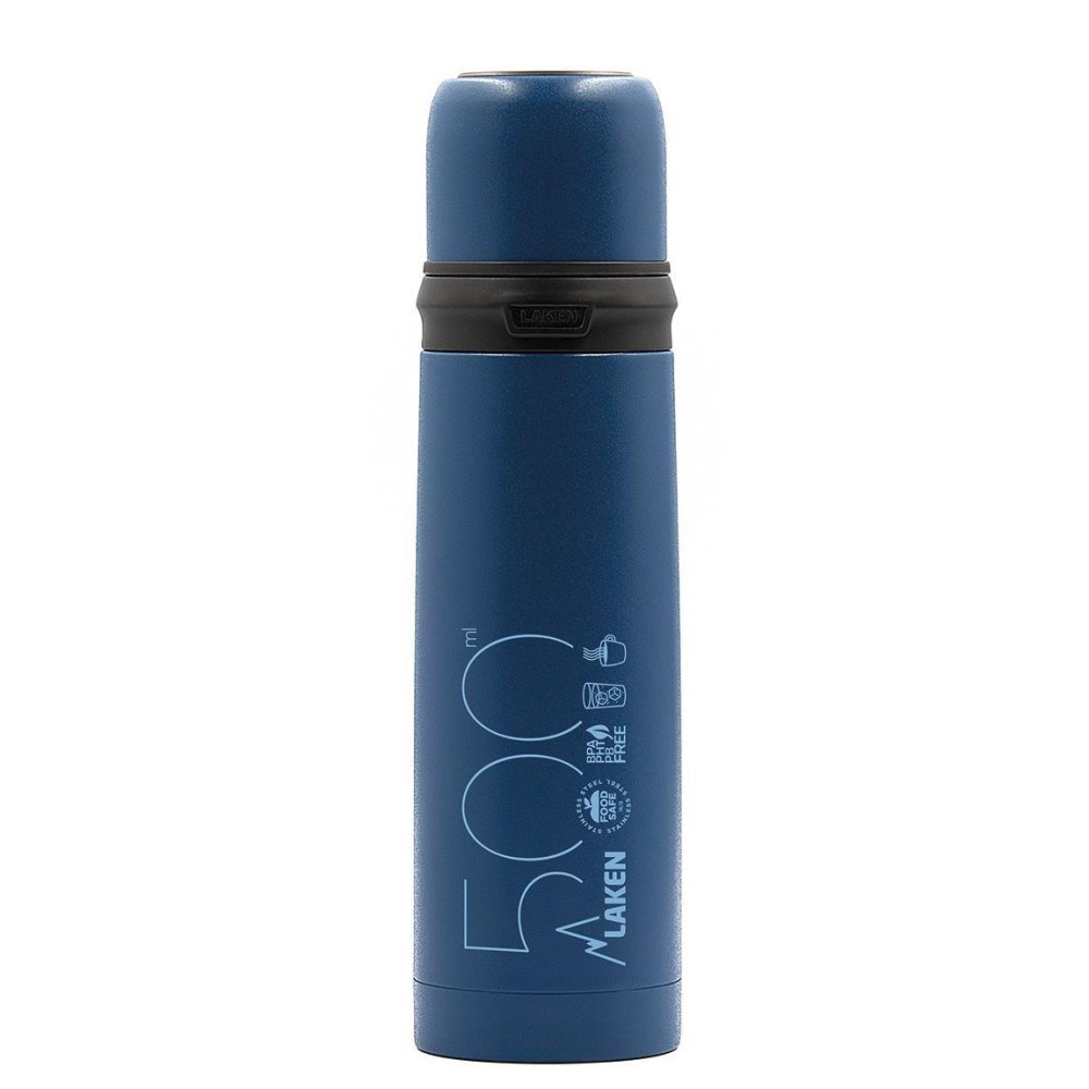 Laken 18/8 Çelik Baverages Termos 0.50 L Mavi 