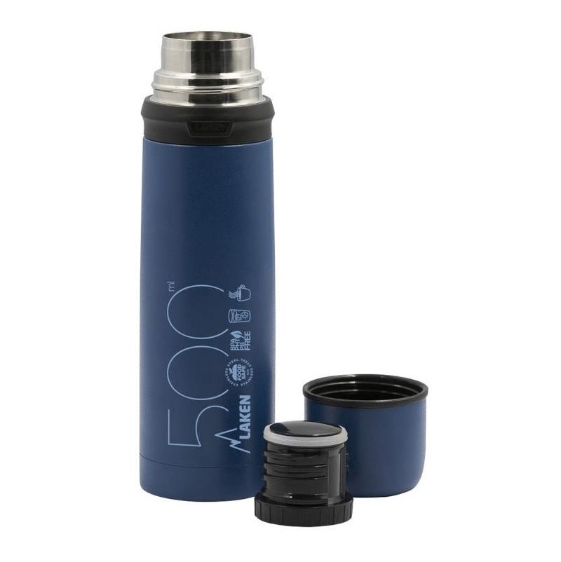 Laken 18/8 Çelik Baverages Termos 0.50 L Mavi 