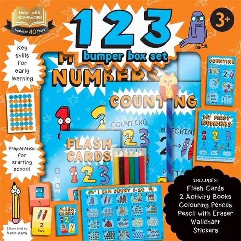 123 Bumper Box Set Eğitici Kitap 