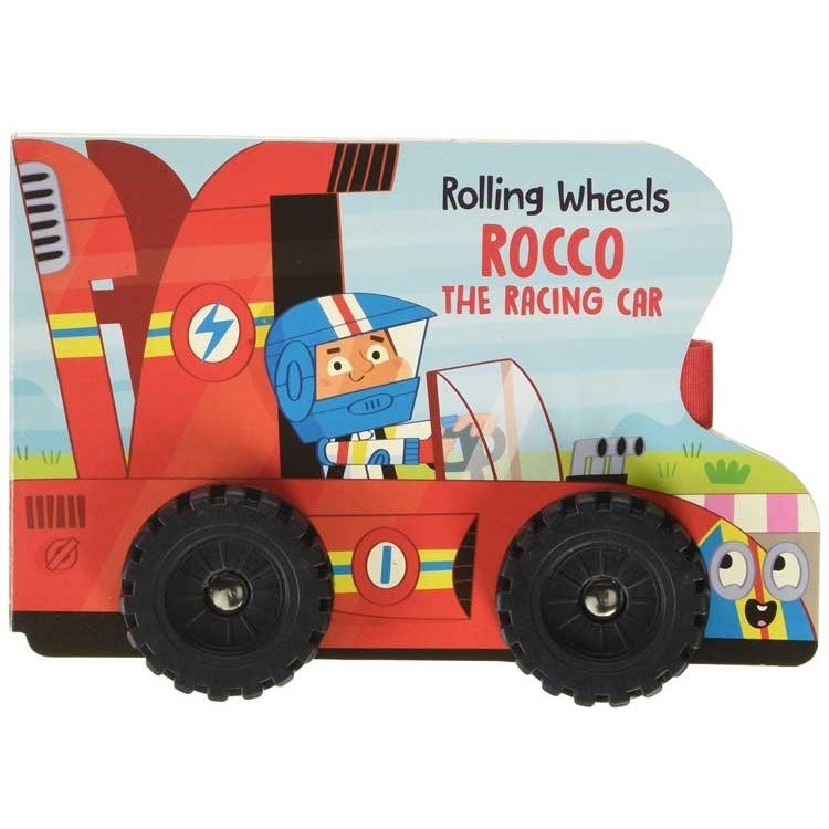 Rolling Wheels: Rocco the Racing Car Eğitici Kitap 