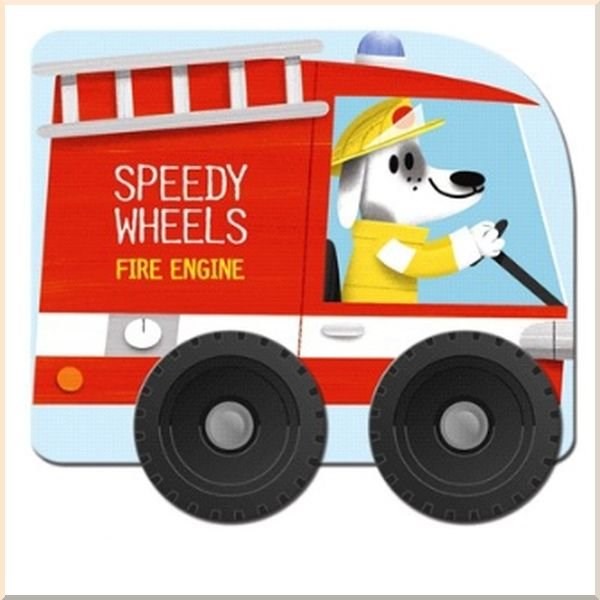 Speedy Wheels: Fire Engine Eğitici Kitap 