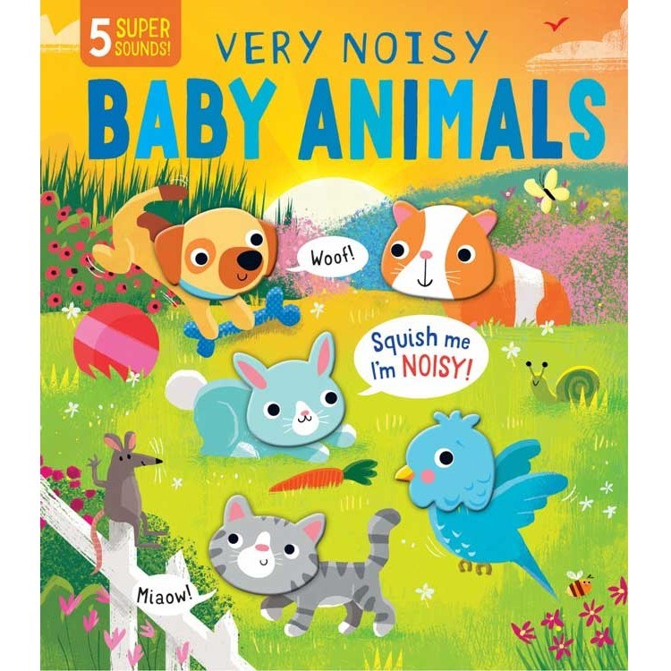 The Very Noisy Baby Animals Eğitici Kitap 