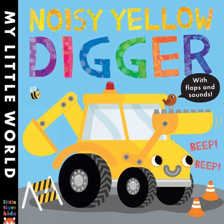 My Little World: Noisy Yellow Digger Eğitici Kitap 