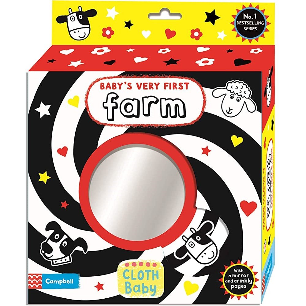 Baby's Very First Cloth Book: Farm Eğitici Kitap 