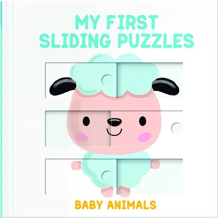 My First Sliding Puzzles: Baby Animals Eğitici Kitap 