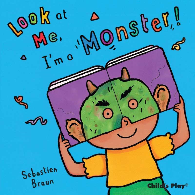 Look at Me- I'm a Monster! Eğitici Kitap 