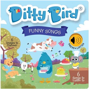 Ditty Bird:Funny Songs Eğitici Kitap