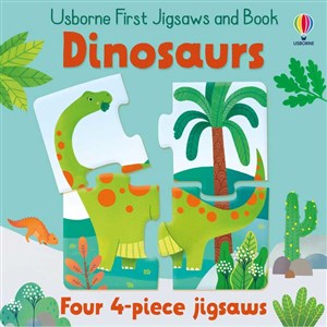 Usborne First Jigsaws:Dinosaurs Eğitici Kitap