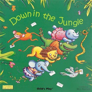 Down in the Jungle (Giant Book) Eğitici Kitap