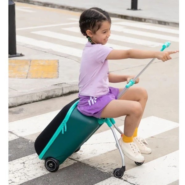 Micro Ride On Luggage Eazy Scooter Bagaj Çanta Forest Green 