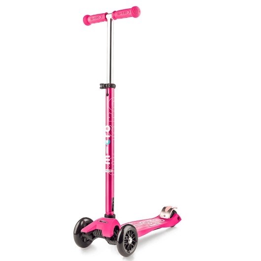 Micro Maxi Micro Deluxe 3 Tekerlekli Scooter Pembe 