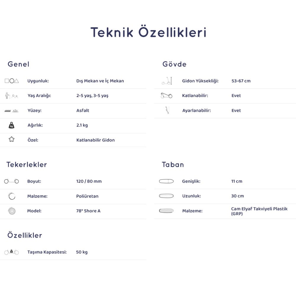 Micro Mini Micro Deluxe 3 Tekerlekli Scooter Turkuaz 
