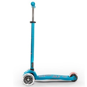 Micro Maxi Micro Deluxe LED 3 Tekerlekli Scooter Aqua