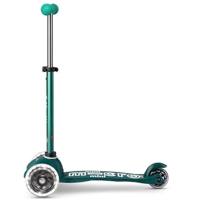 Micro Mini Micro Deluxe Eco Led 3 Tekerlekli Scooter Yeşil 