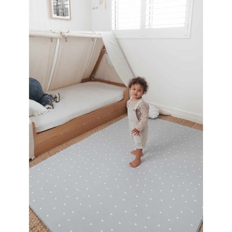 Mikro Australia Bebek Oyun Matı Grey Confetti -  Küçük Boy 