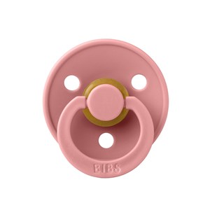 Bibs Colour Kauçuk Emzik- Dusty Pink 0-6 Ay