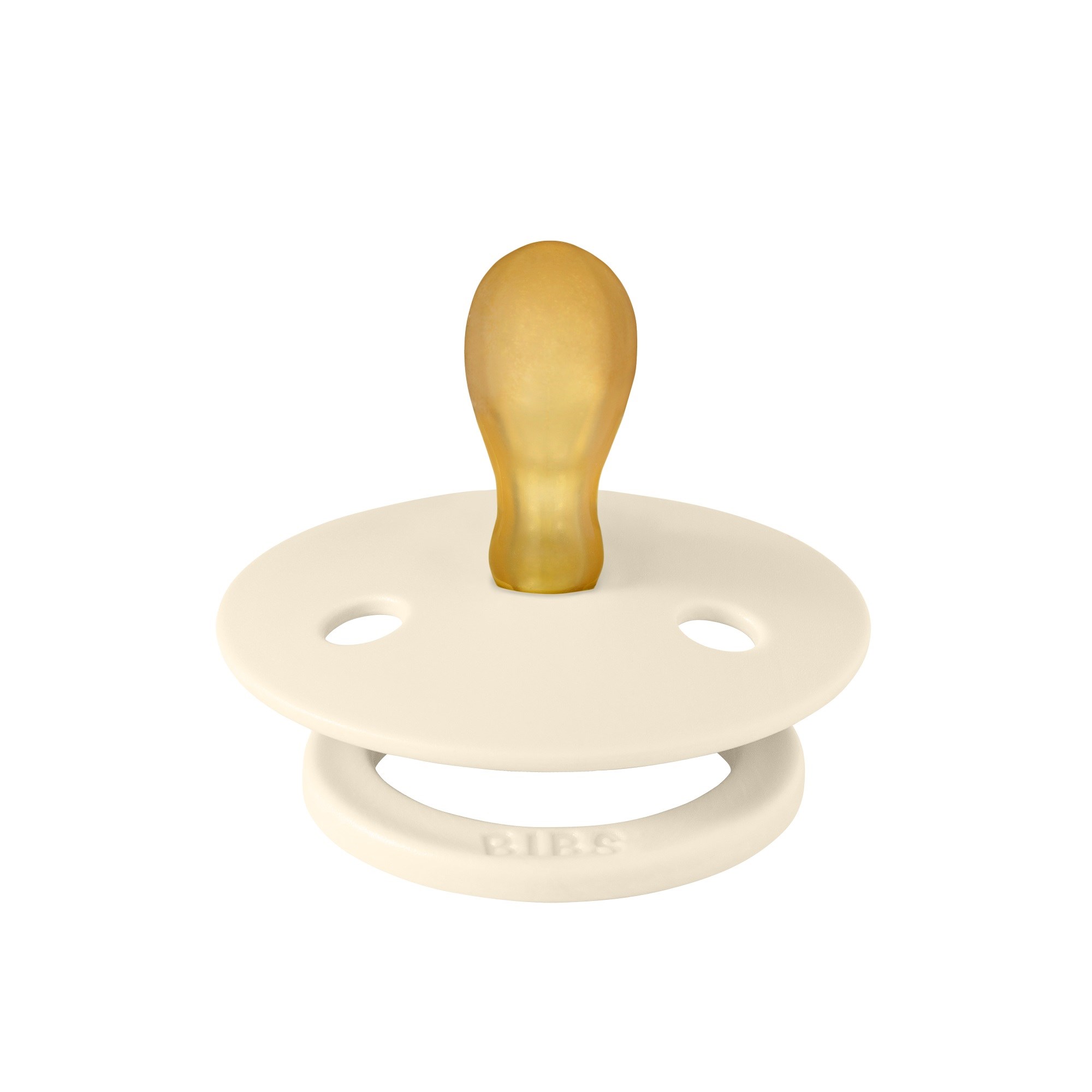 Bibs Colour Simetrik Emzik- Ivory 0-6 Ay Beyaz