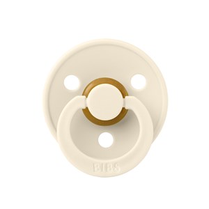 Bibs Colour Simetrik Emzik- Ivory 0-6 Ay