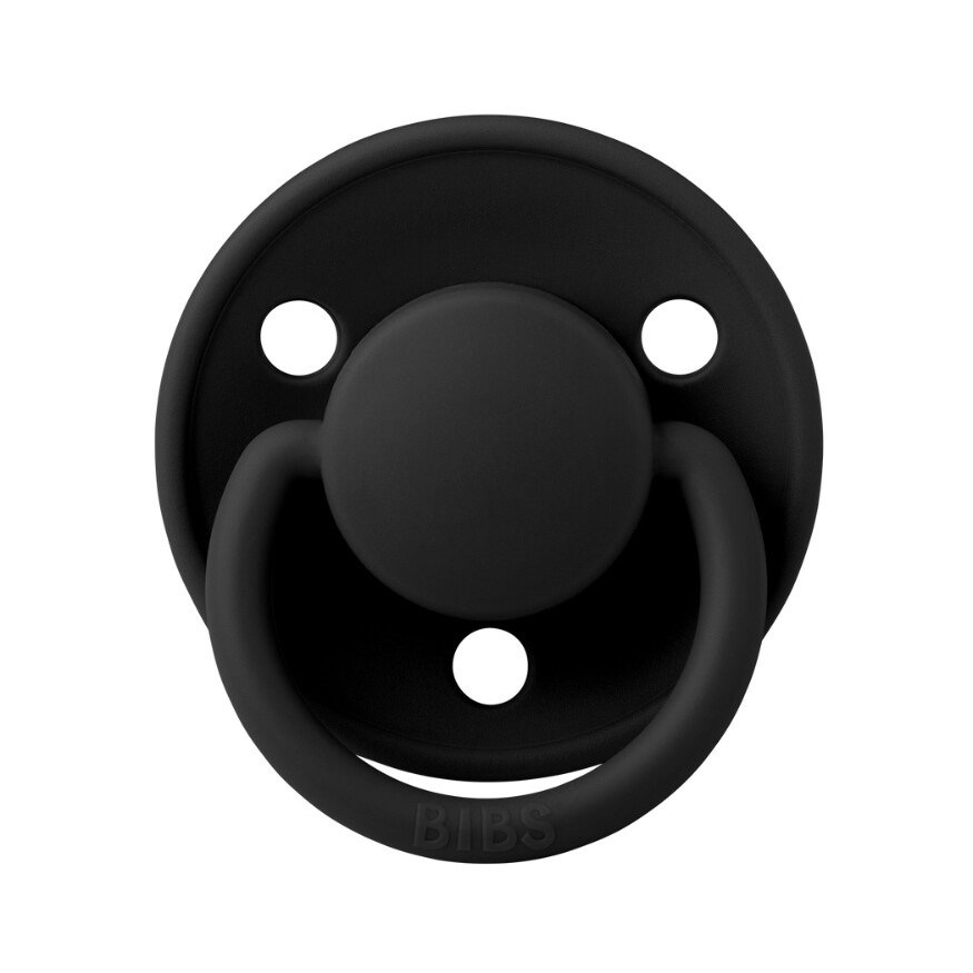 Bibs De Lux Bebek Silikon Emzik Black 0-3 Yaş 
