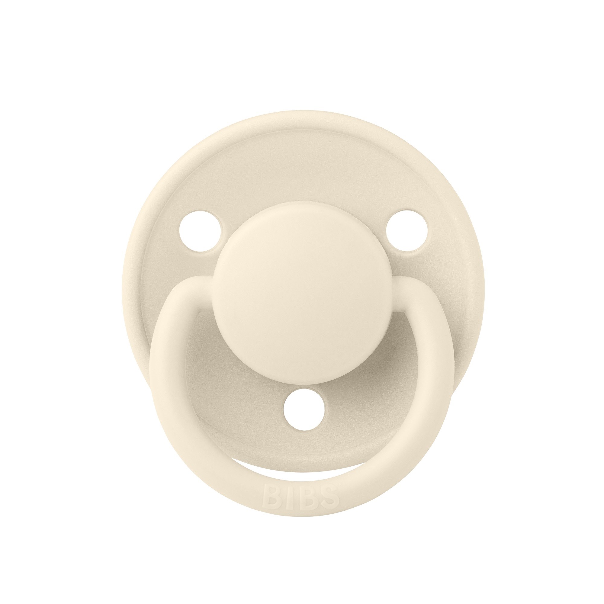 Bibs De Lux Bebek Silikon Emzik Ivory 0-3 Yaş
