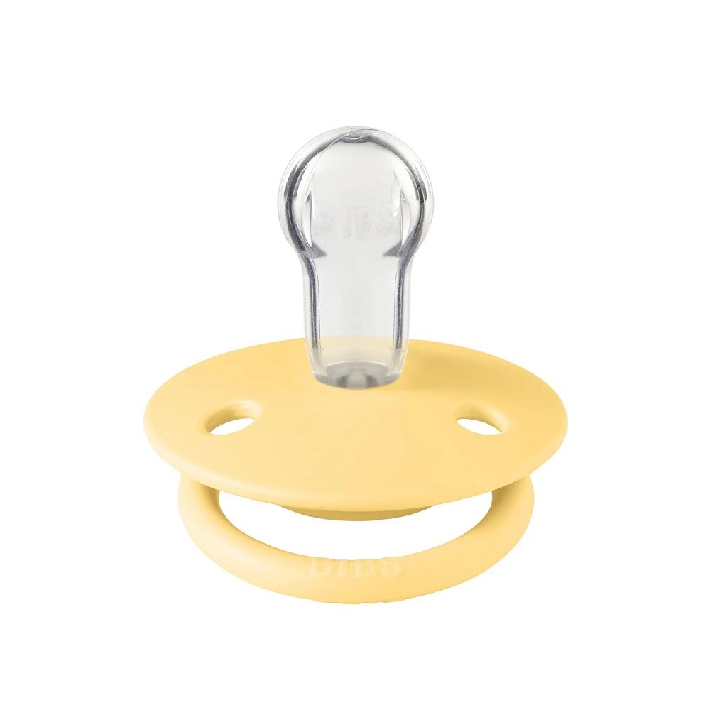 Bibs De Lux Bebek Silikon Emzik Pale Butter 0-3 Yaş 