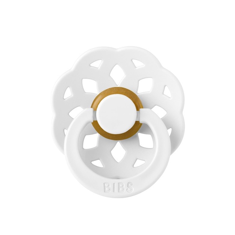 Bibs Boheme Kauçuk Emzik White 0-6 Ay Beyaz