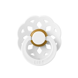 Bibs Boheme Kauçuk Emzik White 0-6 Ay