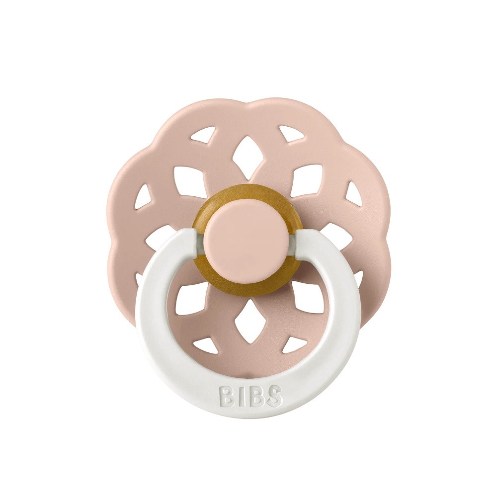 Bibs Boheme Kauçuk Emzik Blush Glow 0-6 Ay Mor
