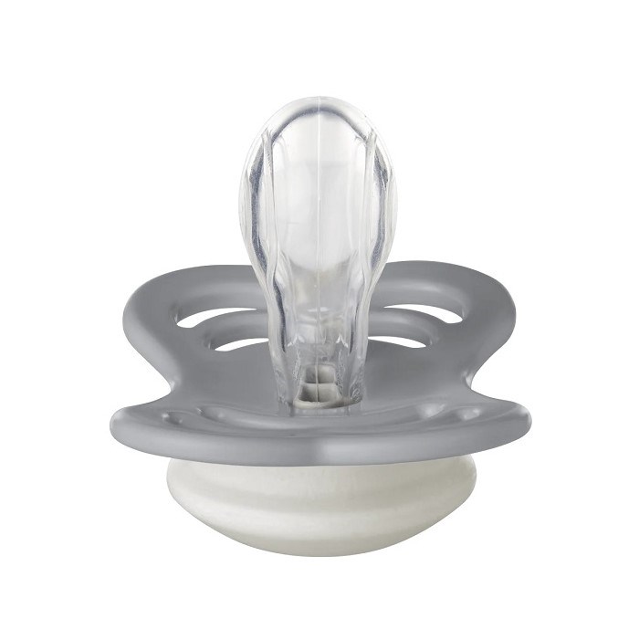 Bibs Supreme Silikon Emzik Cloud Glow 0-6 Ay Mavi