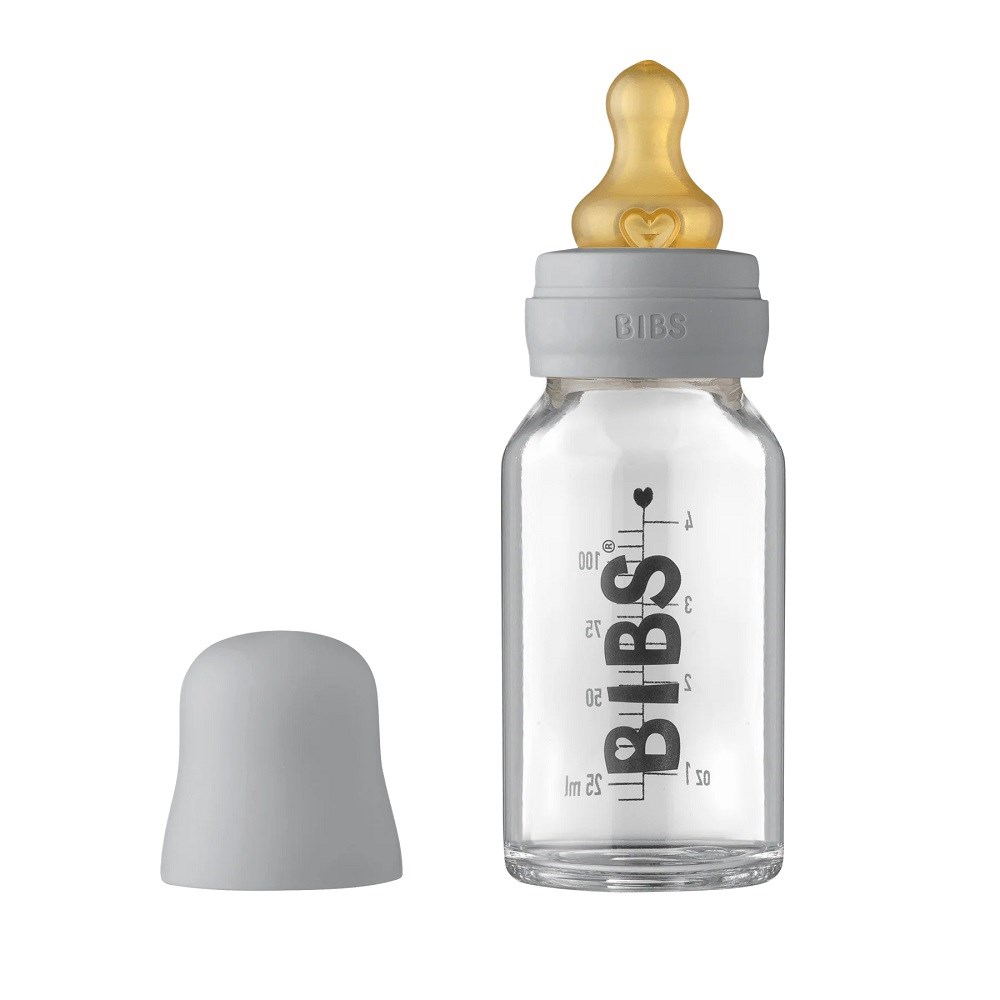 Bibs Baby Bottle Complete Set Biberon- Cloud 110 ml Gri