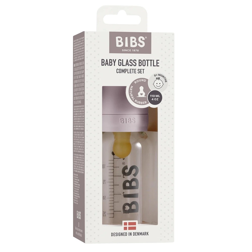 Bibs Baby Bottle Complete Set Biberon- Lilac 110 ml Mor
