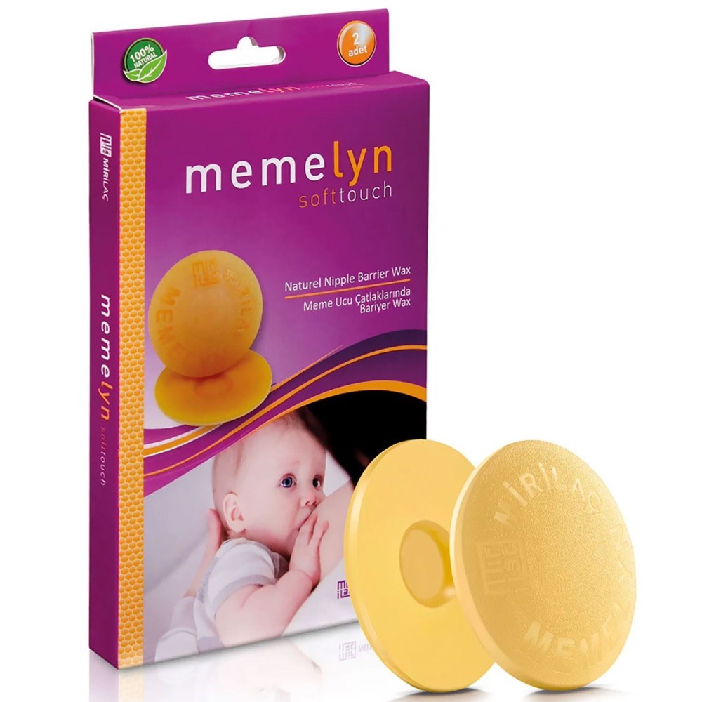 Memelyn Balmumu Göğüs Ucu Koruyucu ve İyileştirici 2'li 