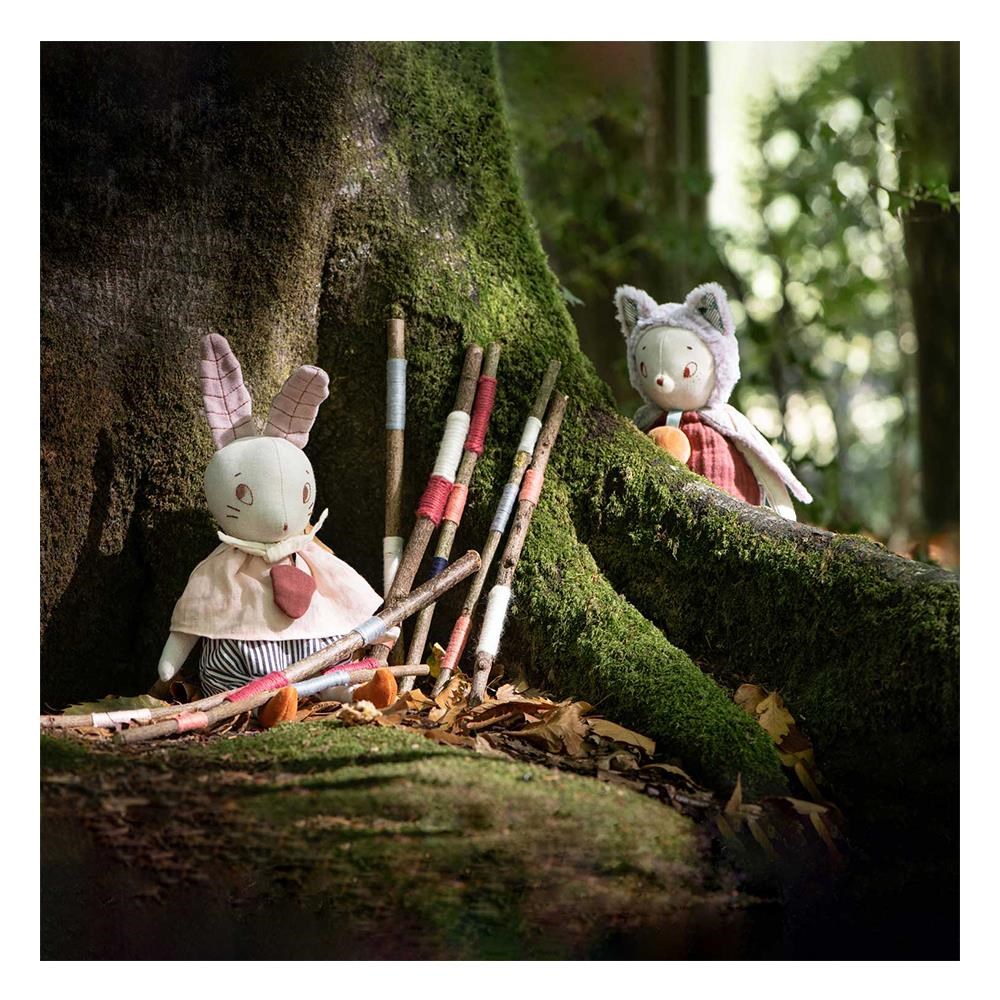 Moulin Roty Müzikli Peluş Oyuncak - Tavşan 