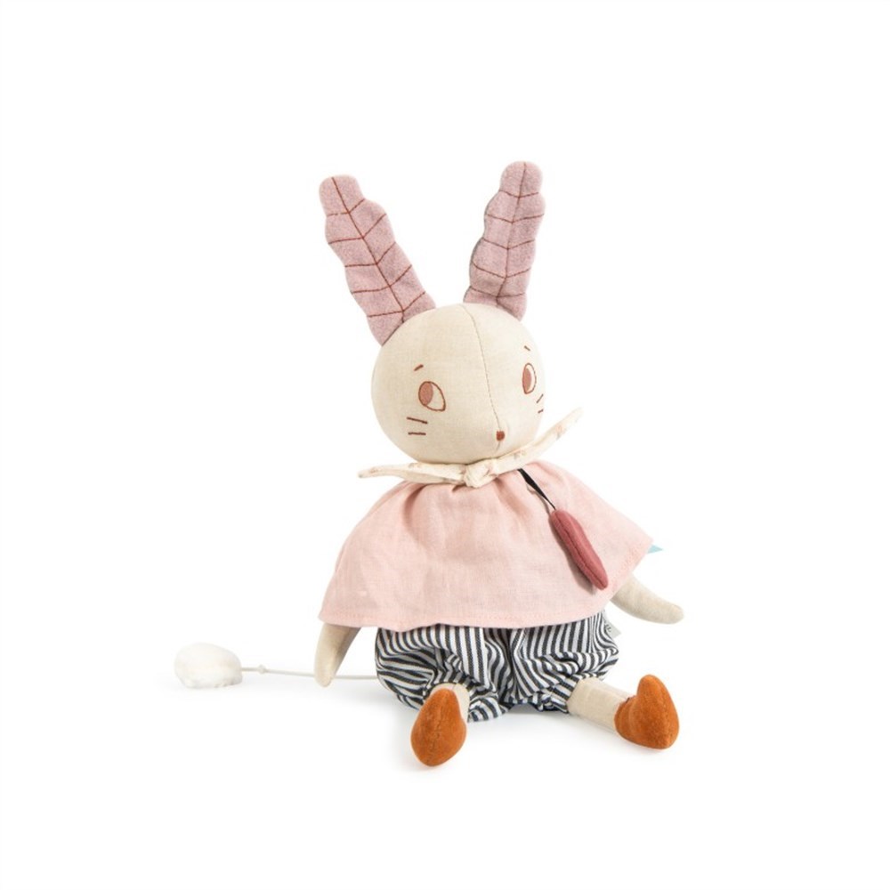 Moulin Roty Müzikli Peluş Oyuncak - Tavşan 