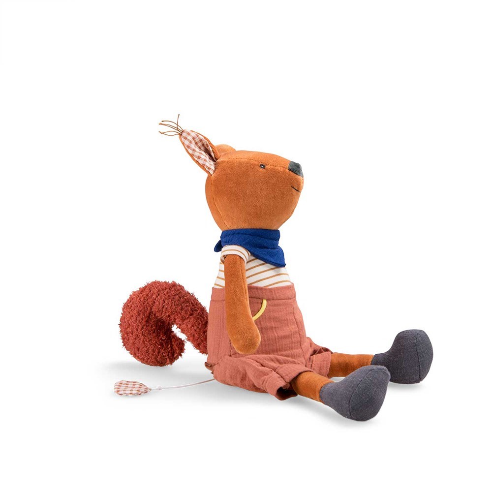 Moulin Roty Müzikli Peluş Oyuncak - Sincap 