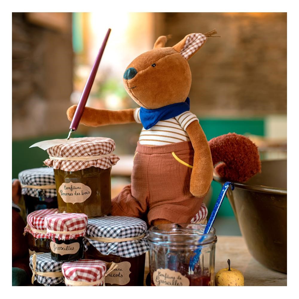Moulin Roty Müzikli Peluş Oyuncak - Sincap 