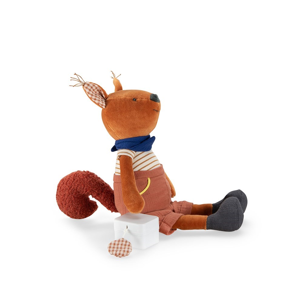 Moulin Roty Müzikli Peluş Oyuncak - Sincap 