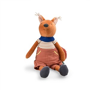 Moulin Roty Müzikli Peluş Oyuncak - Sincap