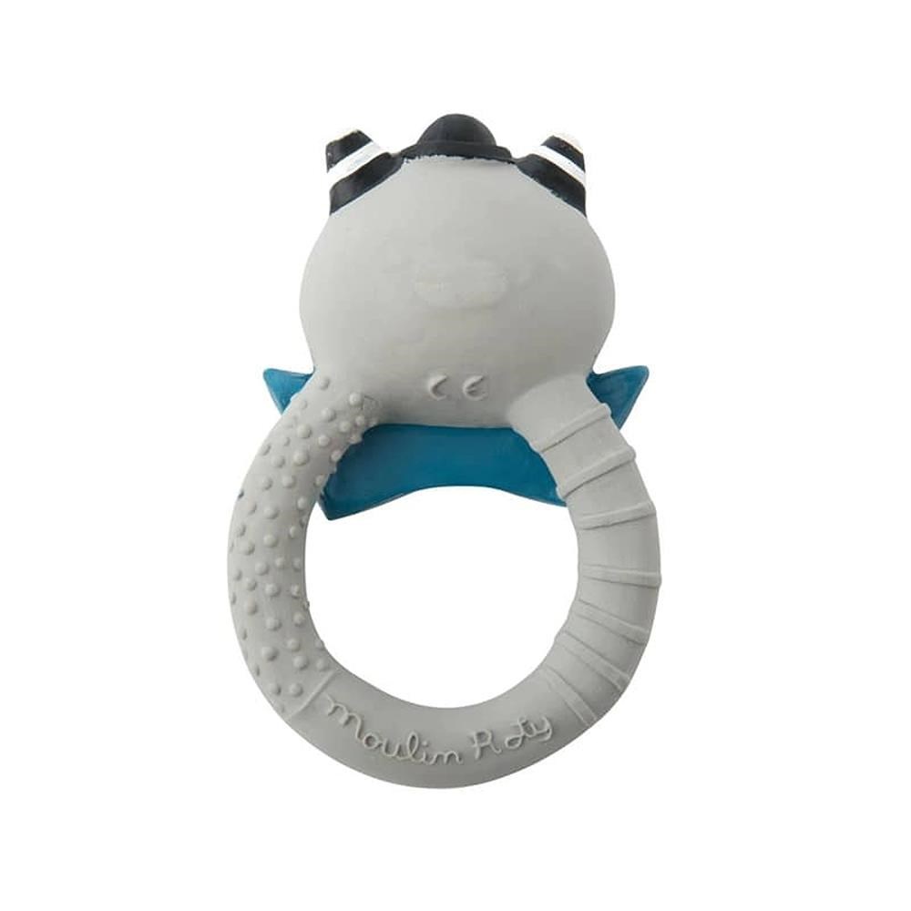 Moulin Roty Diş Kaşıma Oyuncağı - Gri Kedi 
