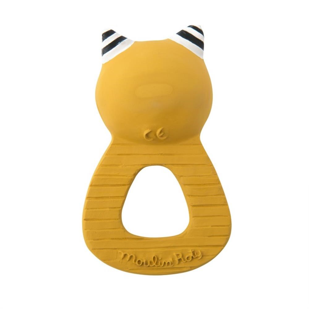 Moulin Roty Diş Kaşıma Oyuncağı - Sarı Kedi 