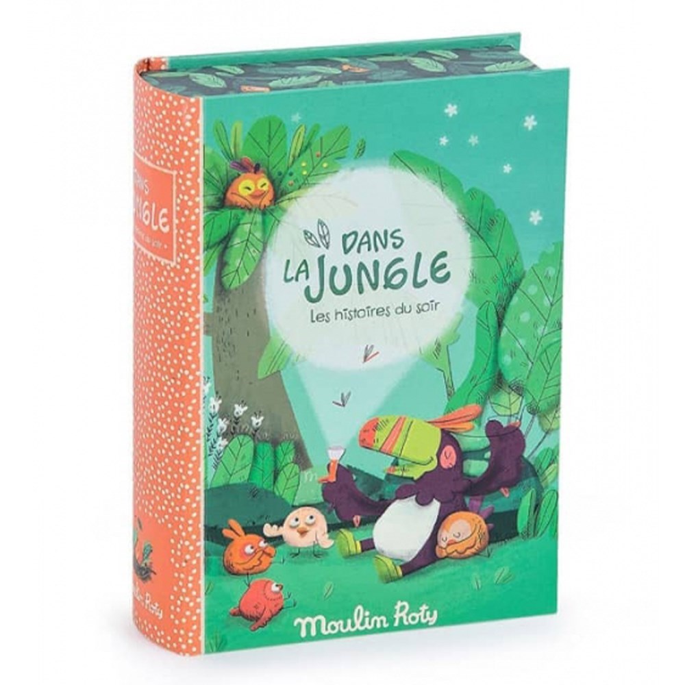 Moulin Roty Projeksiyonlu Hikaye Kitabı - Tropikal Hayvanlar 